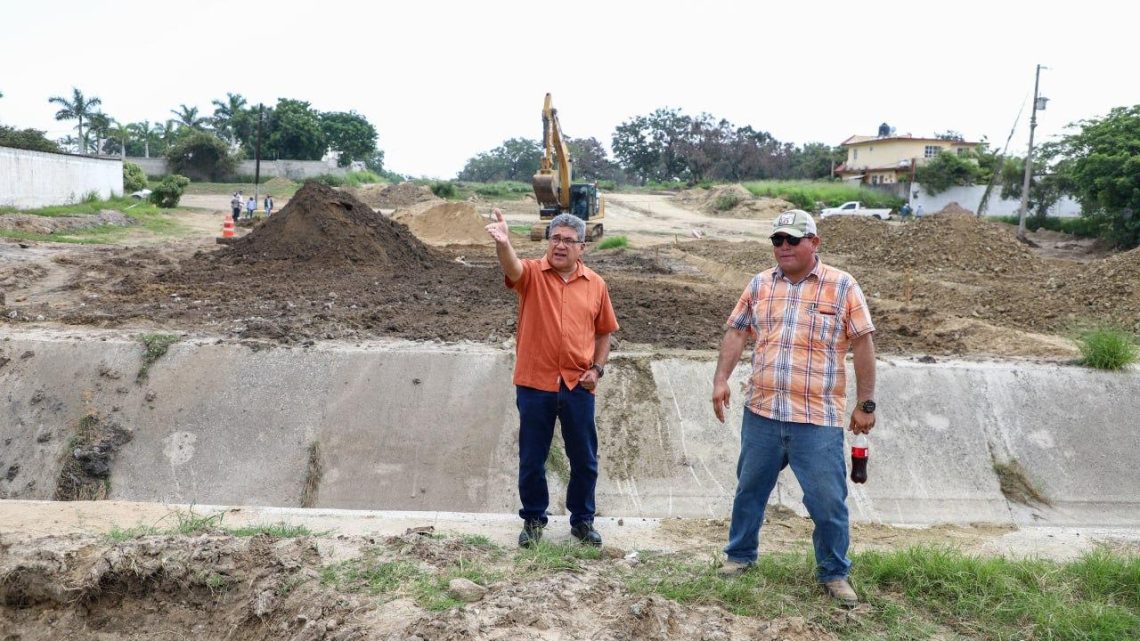 Supervisa Armando Martínez Manríquez magna obra en el sector Monte Alto