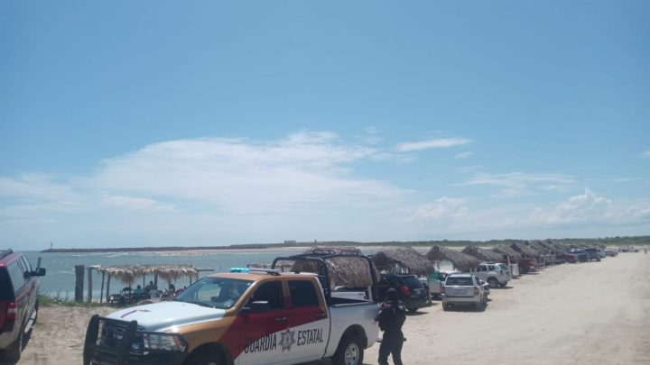 Guardia Estatal permanece vigilante en La Pesca