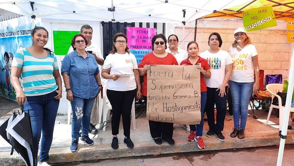 Directoras de Jardines de Niños exigen cese de la supervisora escolar No. 25