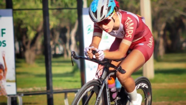 Gana tamaulipeca Atzi Reyes doble medalla de plata en Nacional de Ciclismo