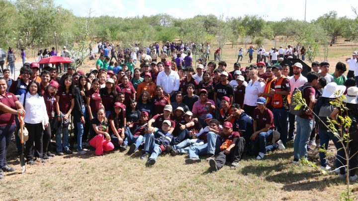 Impulsa SEDUMA educación ambiental y reforestación en Reynosa