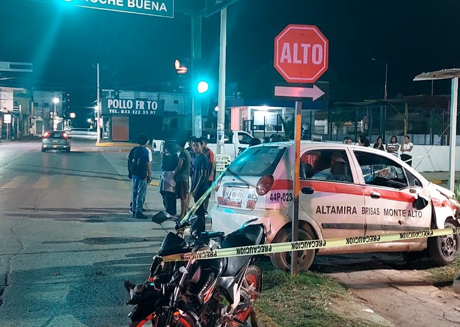 Continúan a la alza choques y atropellamientos en el sur