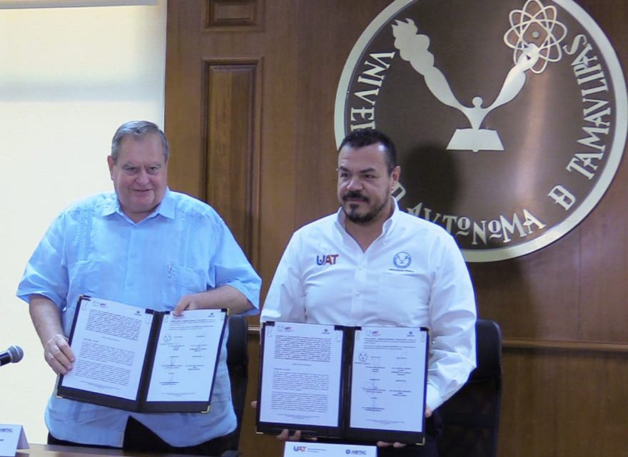 Firma la UAT acuerdo con la Asociación de Industriales del Sur de Tamaulipas