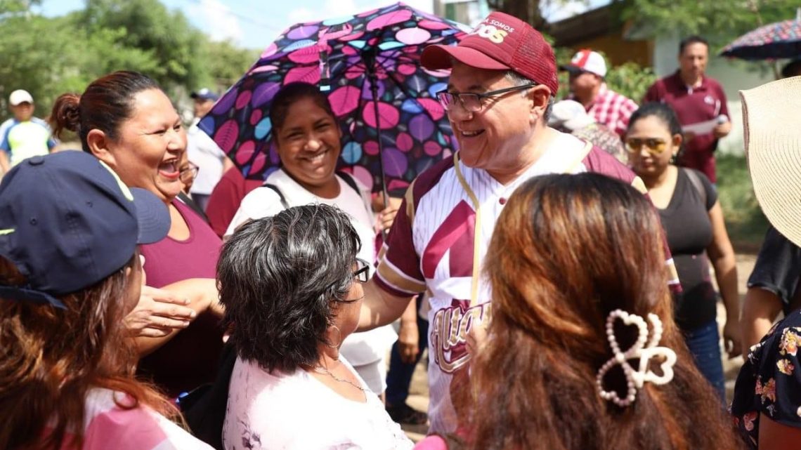 Supervisa alcalde obra hidrosanitaria en la colonia Nuevo Madero