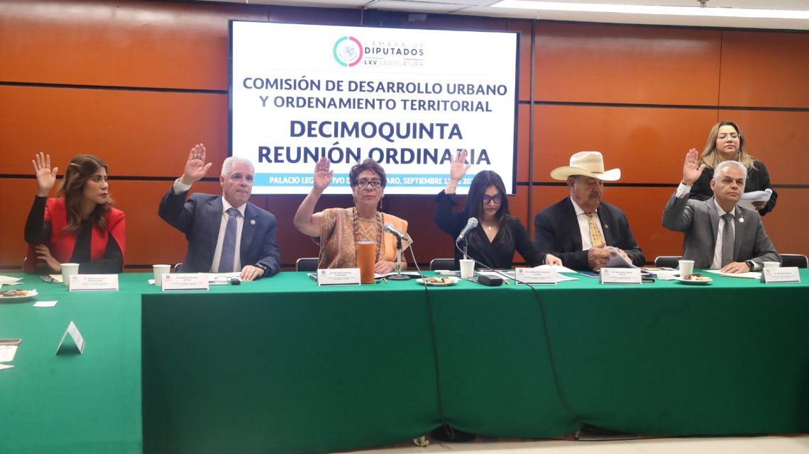 Aprueba Comisión de Desarrollo Urbano y Ordenamiento Territorial su plan anual de trabajo 2023-2024