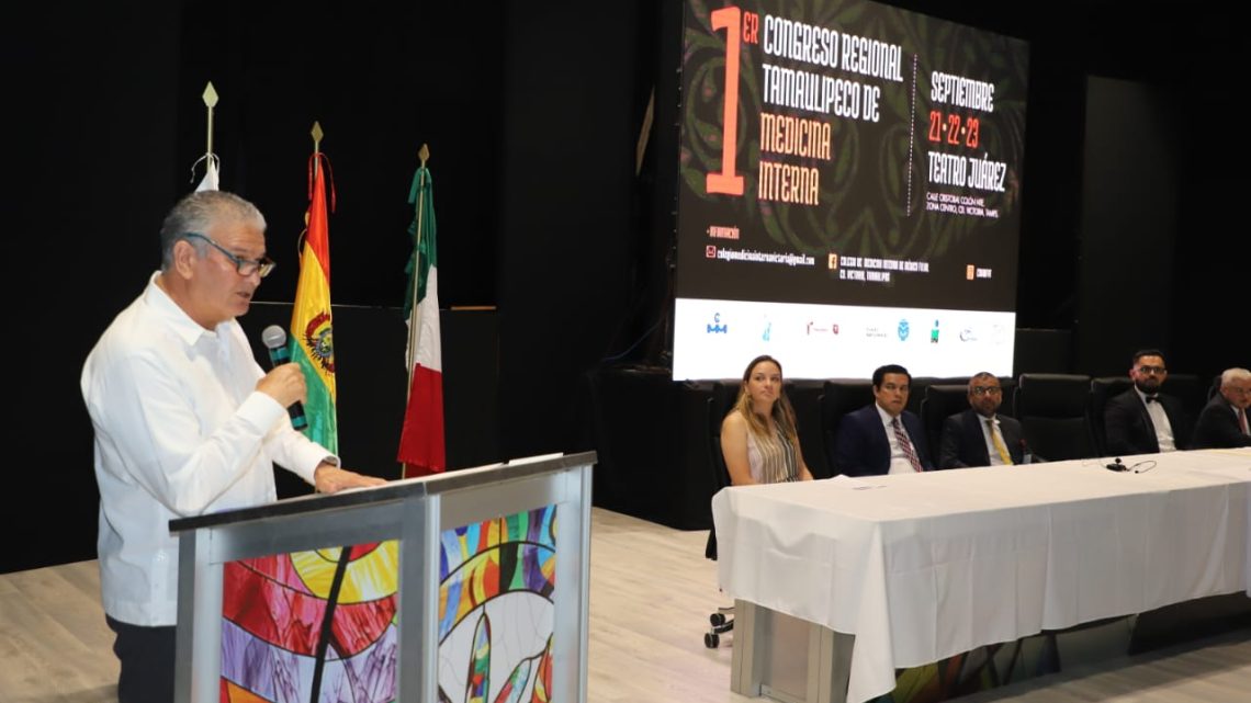 Inaugura Secretario de Salud “Congreso Regional de Medicina Interna”