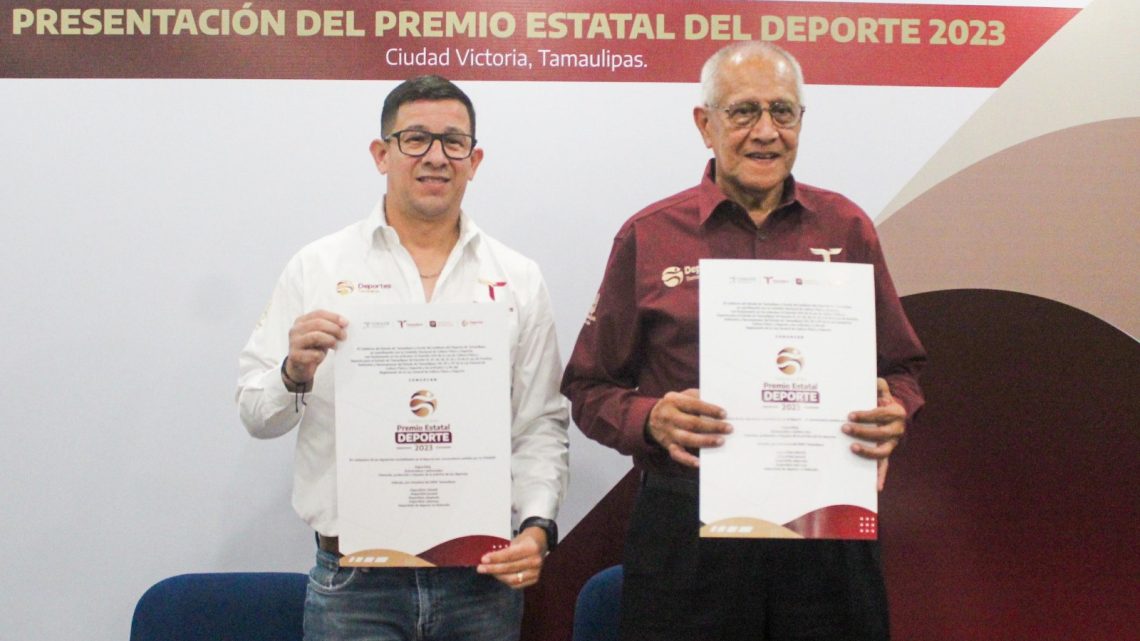 Presenta INDE Tamaulipas convocatoria del Premio Estatal del Deporte 2023