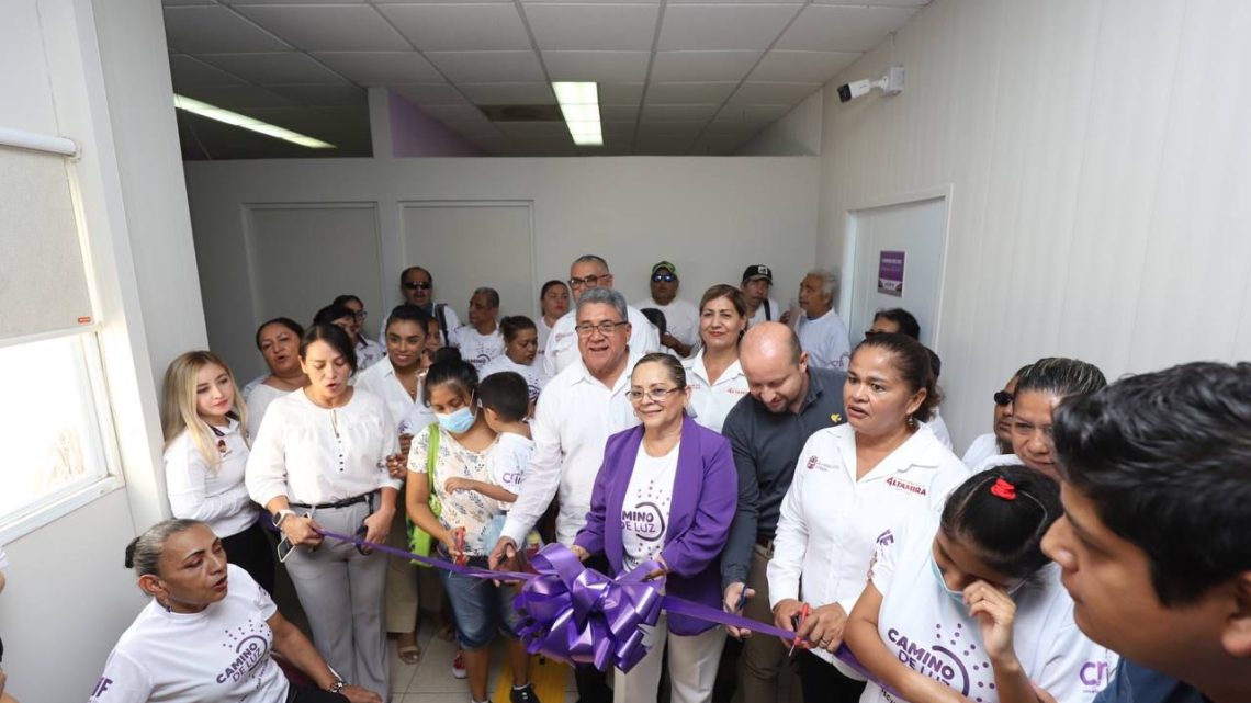 Inaugura Rossy Luque escuela para personas invidentes dentro de centro de Rehabilitación