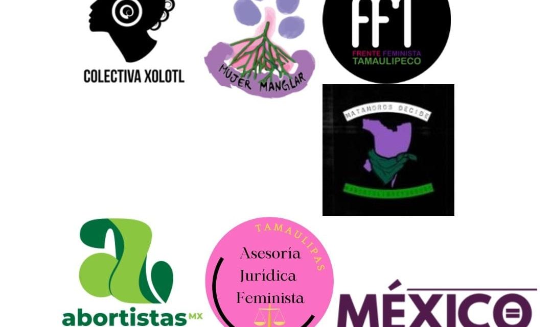 Colectivas feministas acuden al H Congreso del Estado de Tamaulipas