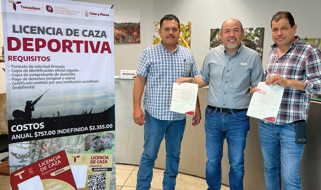 Promueve Tamaulipas cacería deportiva ética y sostenible