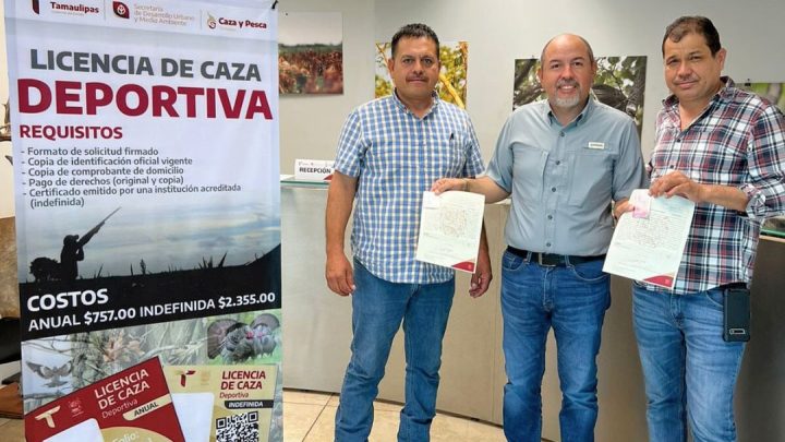 Promueve Tamaulipas cacería deportiva ética y sostenible