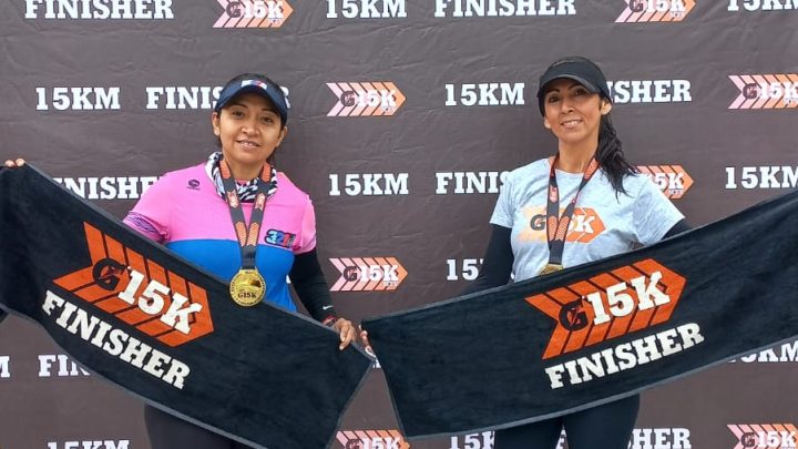 Mujeres de la SSPT participan en carrera G15K 2023