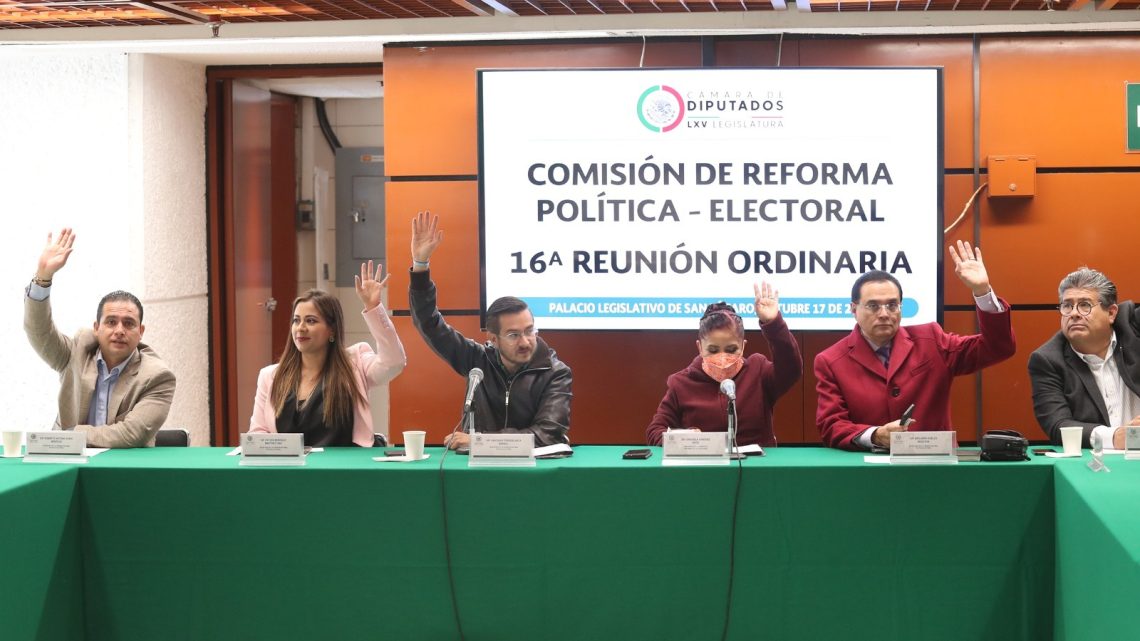 Comisión de Reforma Política-Electoral aprobó su programa anual de trabajo