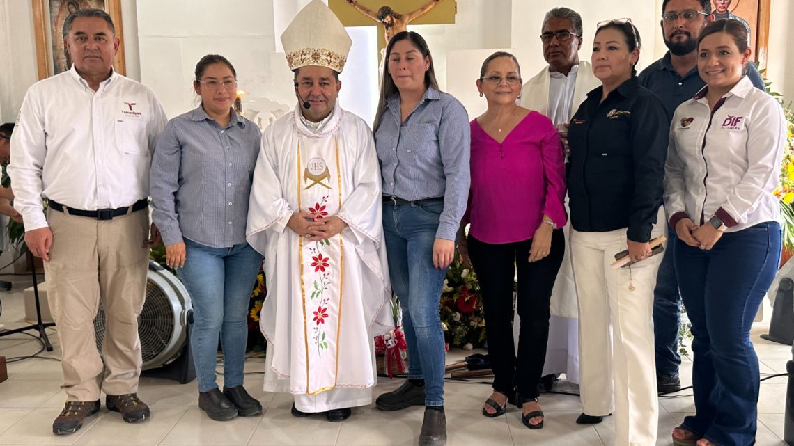 Recibe CEDES Altamira visita pastoral y bendición de capilla