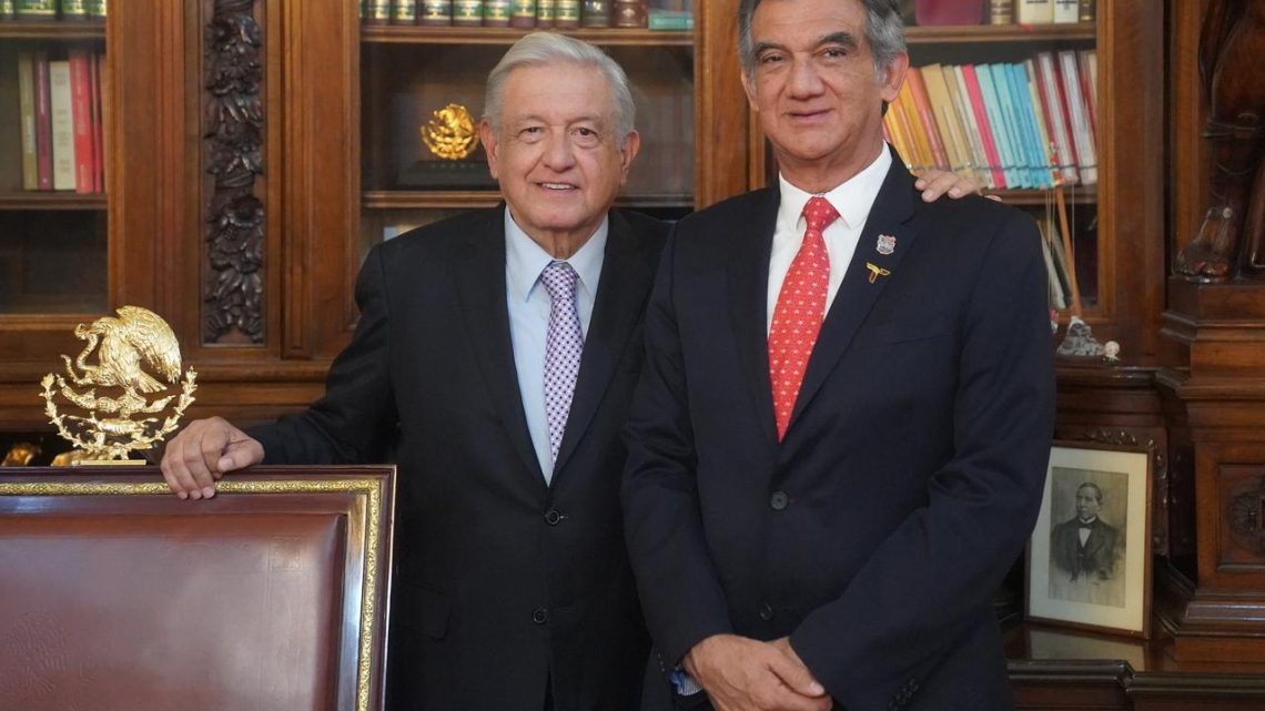 Se reúne el gobernador con el presidente Andrés Manuel López Obrador