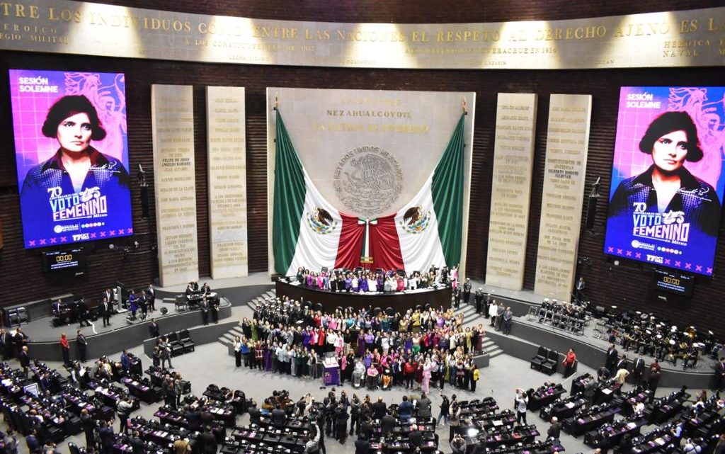 Conmemora Cámara de Diputados 70 años del Reconocimiento del Derecho al Voto de la Mujer en México