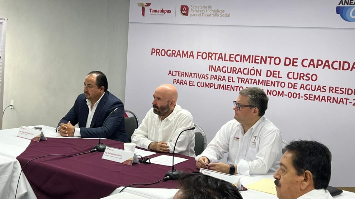 Presente COMAPA Altamira en curso Alternativas de Tratamiento de Aguas Residuales