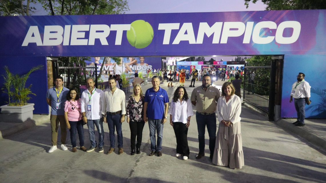 Impulsan “Abierto de Tenis Tampico 2023” Secretaría de Turismo y Gobierno de Tamaulipas