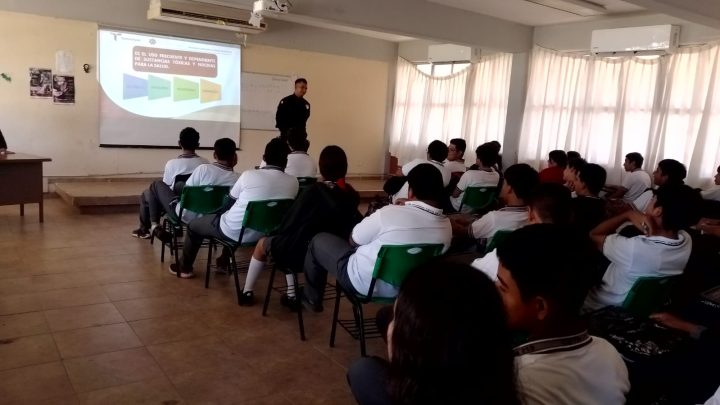 Guardia Estatal de Género participa en Programa de Fomento a la Salud