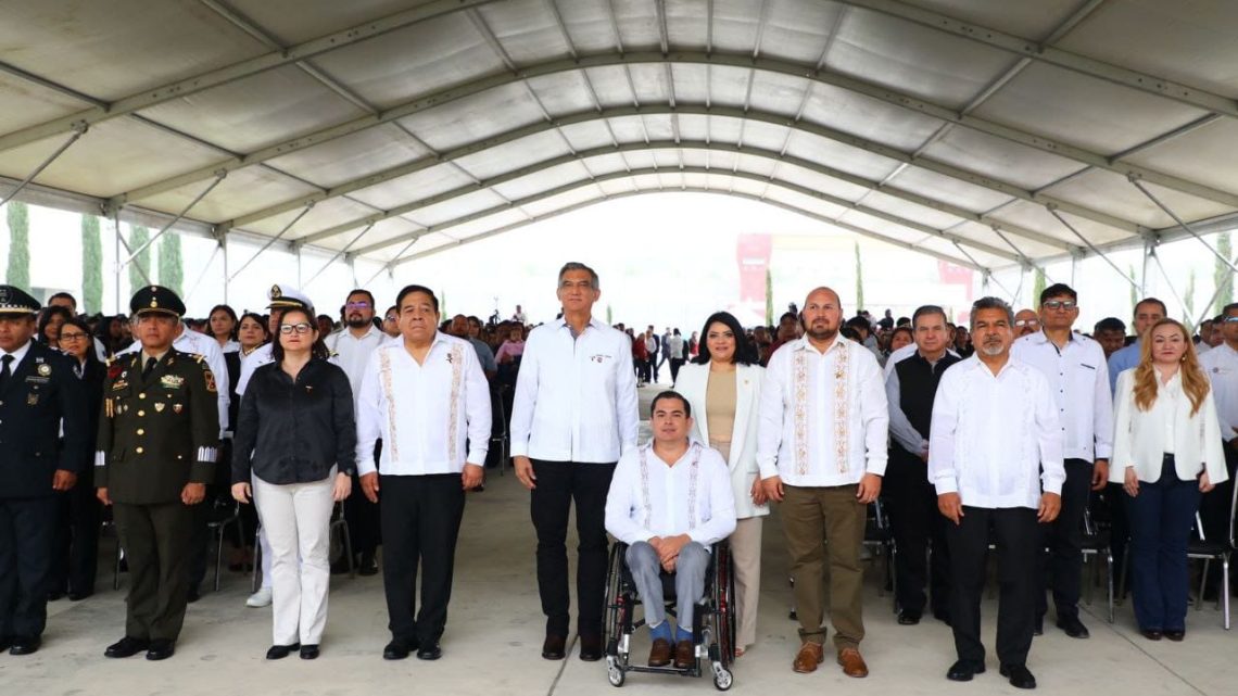 Celebran a la Guardia Estatal, a un año de su fundación, como parte de la transformación del Estado