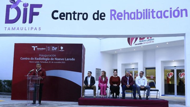 Inaugura Américo Centro de Radiología y supervisa hospitales en Nuevo Laredo