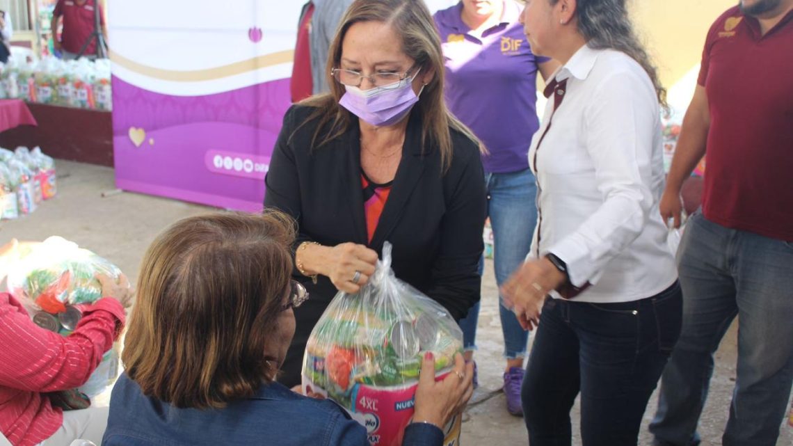 Encabeza Rossy Luque de Martínez gira de trabajo por zona rural de Altamira