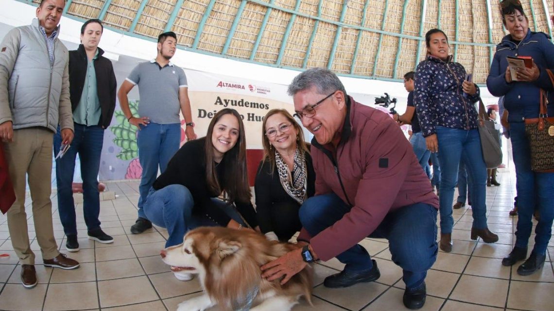 Altamira es punta de lanza en materia de bienestar animal: alcalde Armando Martínez