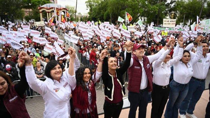 Confiamos en Claudia Sheinbaum porque representa la continuidad del proyecto de nación: Olga Sosa Ruíz