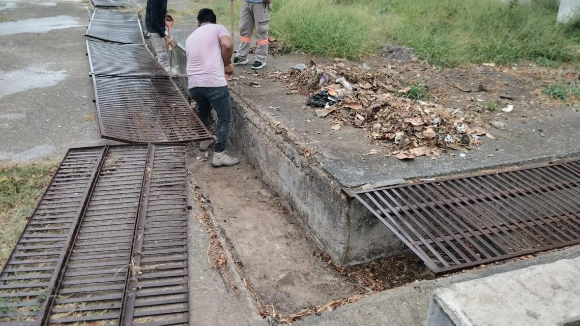 Exhorta COMAPA Altamira a mantener limpios canales y drenes pluviales