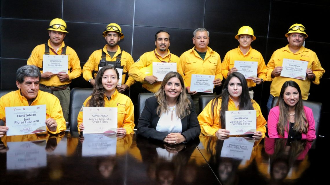 Reconoce SEDUMA valor y dedicación de brigadistas por combate a incendio forestal