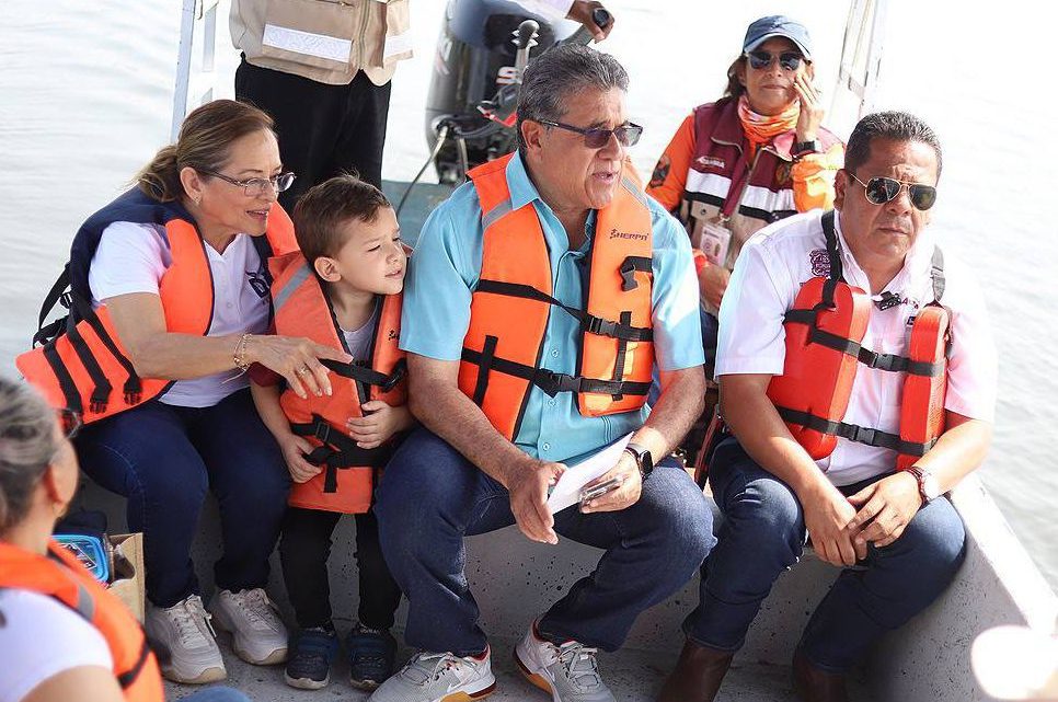 Analiza ayuntamiento de Altamira plan para salvaguardar a familias al margen del río Tamesí ante posible desbordamiento