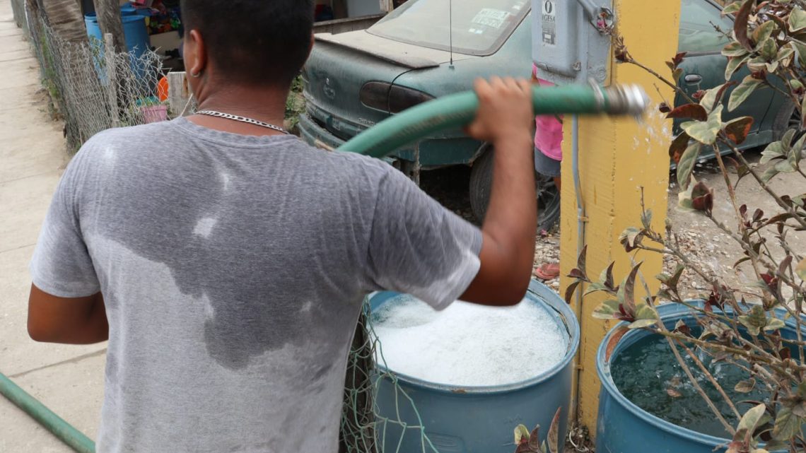 Mantiene COMAPA Altamira distribución de agua en pipas en comunidades rurales