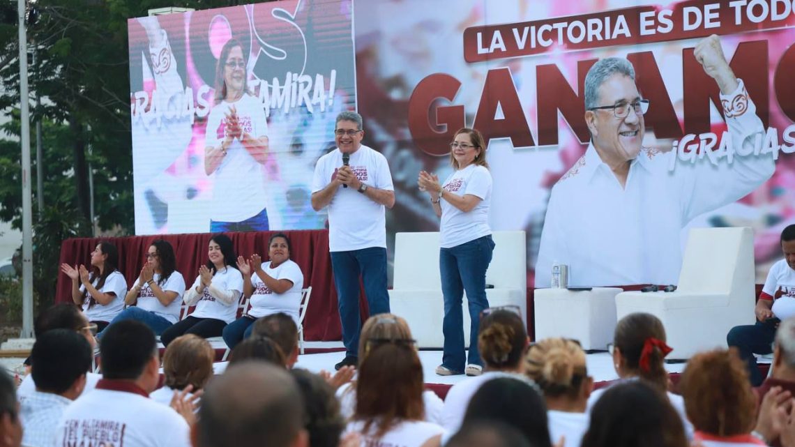 Reanuda AMM sus actividades frente al R. Ayuntamiento tras arrasar en las urnas