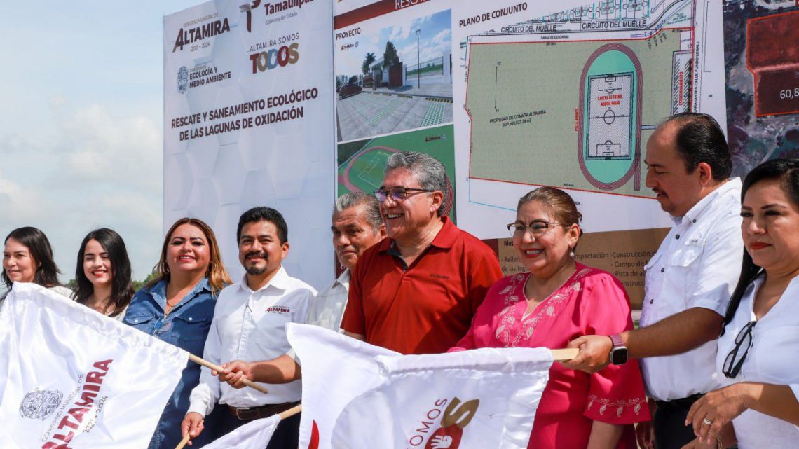 Da inicio Armando Martínez Manríquez con ambicioso proyecto de urbanización en ex lagunas de oxidación de la zona centro