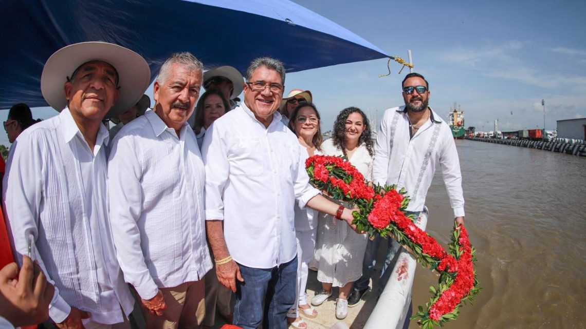 Vive Altamira sus tradiciones con procesión de la Virgen del Carmen