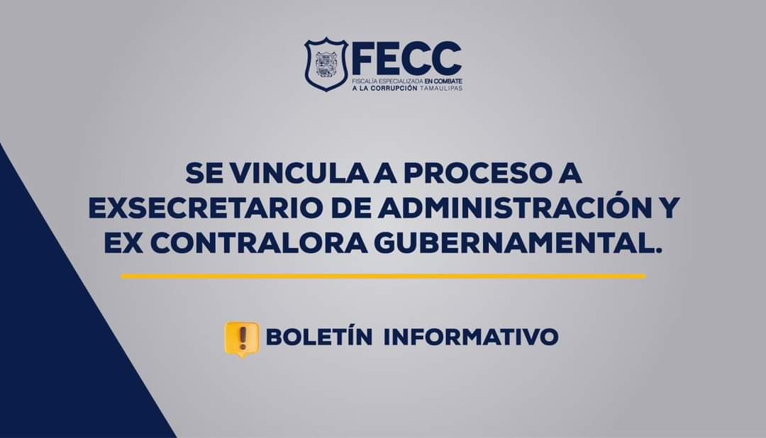 Vinculan a proceso a ex secretario de administración y ex contralora gubernamental