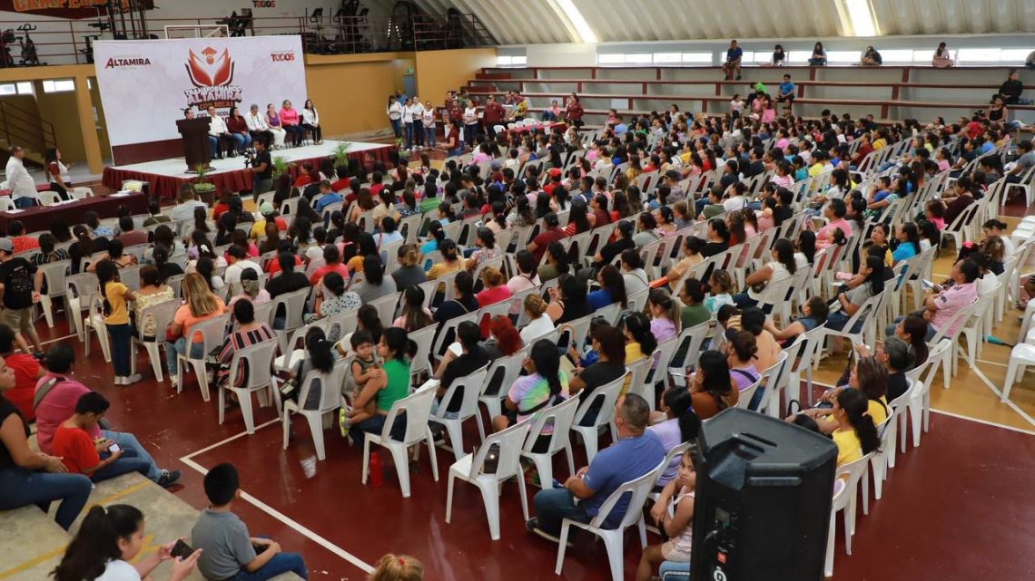 Gobierno de Armando Martinez Manriquez es un aliado de la educación en Altamira