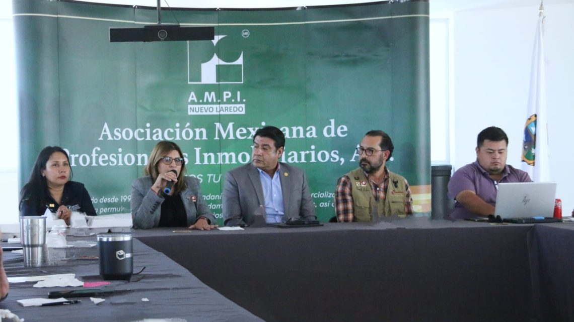 Unen esfuerzos SEDUMA y la AMPI para ordenar el crecimiento urbano en Nuevo Laredo