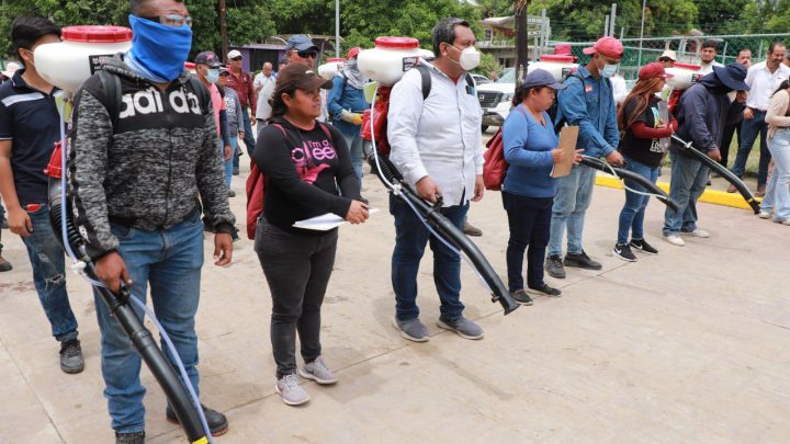 Arranca ayuntamiento jornada de abatización, fumigación y descacharrización en Miramar