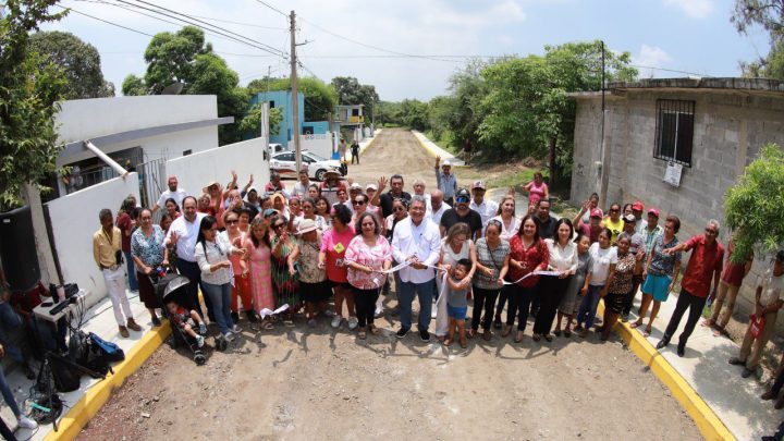 Con inversión en obra AMM moderniza vialidades en la colonia Independencia