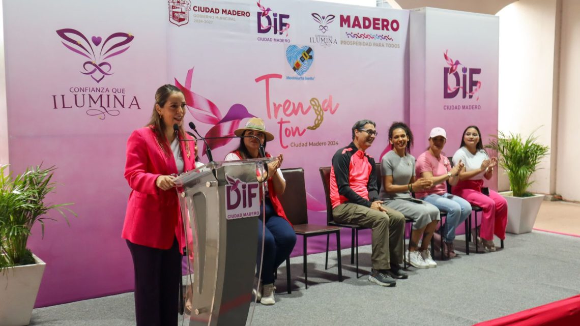 DIF MADERO realiza exitoso «Trenzatón 2024» en el marco del día mundial de la lucha contra el cáncer de mama