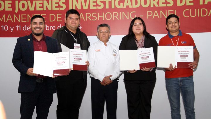 Reconocen a jóvenes investigadores de la UAT