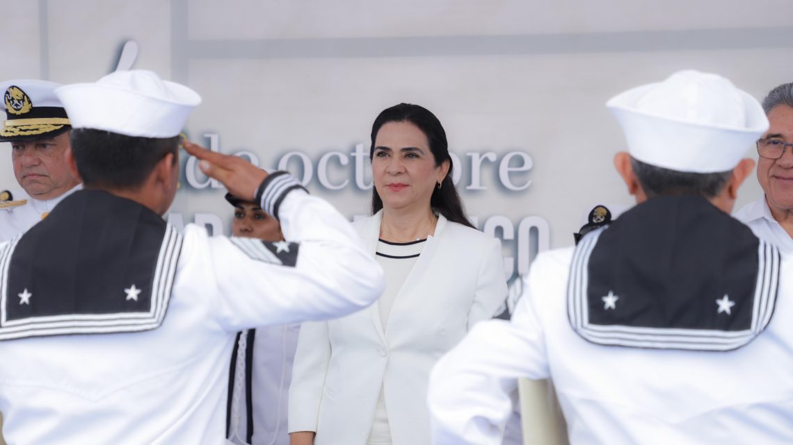 Reconoce Mónica Villarreal Histórica Labor de la Armada de México