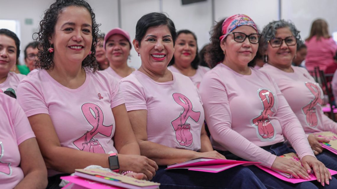 Continúa DIF Tamaulipas apoyando la lucha contra el cáncer de mama