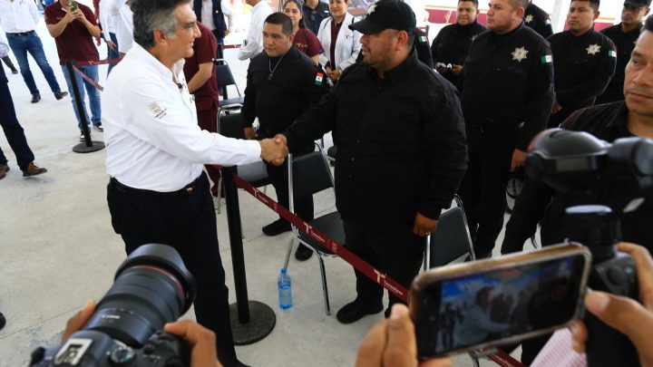 Inaugura Américo nuevo Complejo de Seguridad Pública en San Fernando