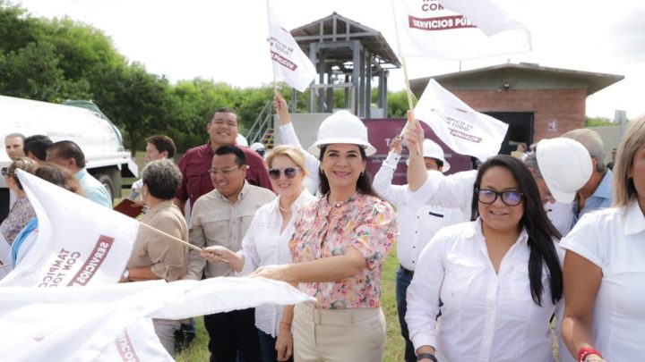 Inicia Mónica Villarreal Histórico Programa de Riego con Aguas Tratadas