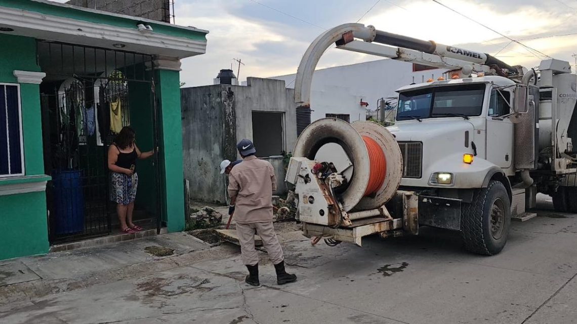 COMAPA Altamira mejora su infraestructura hidrosanitaria