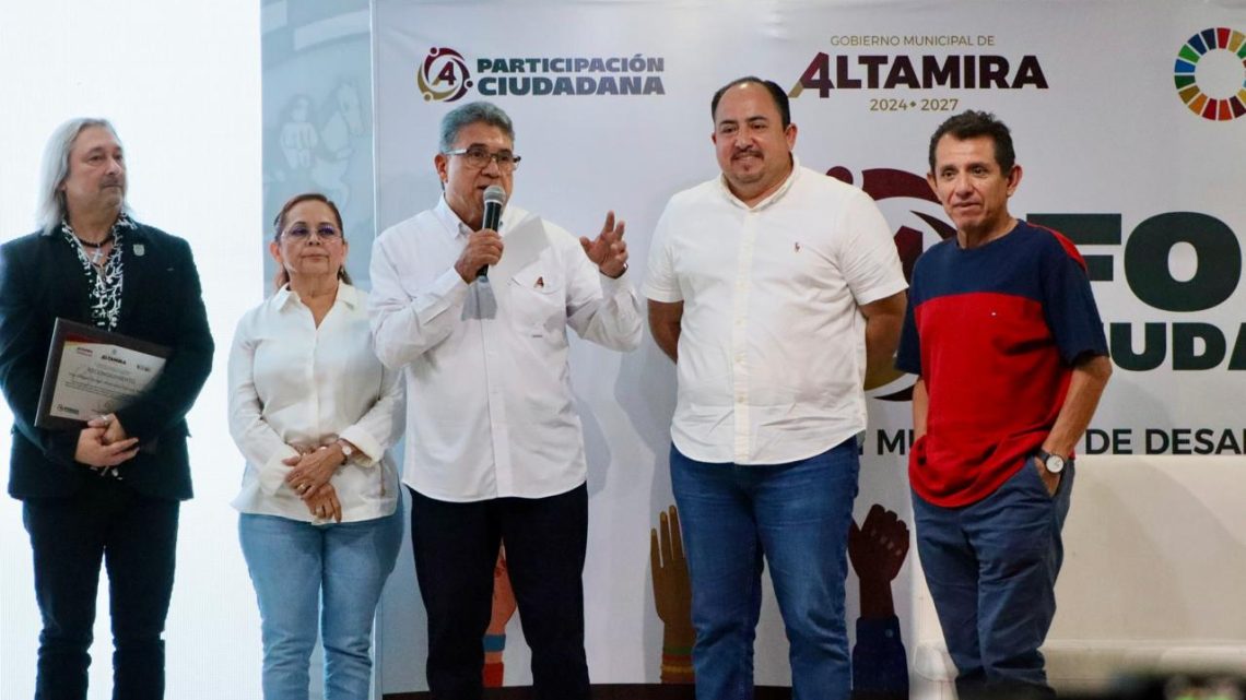 Altamira impulsa el desarrollo sostenible en Foro Ciudadano para el Plan Municipal