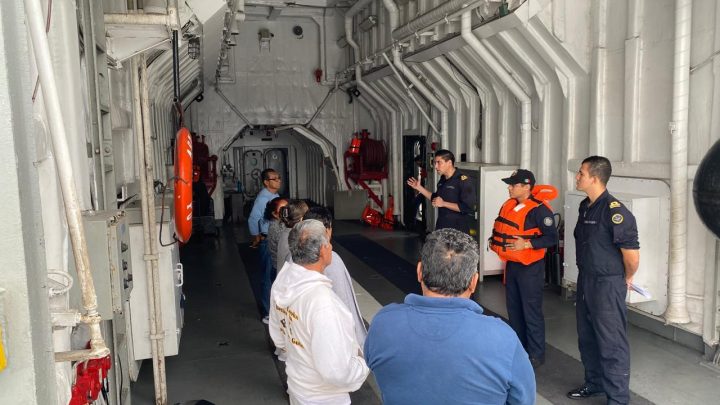 Marina inicia operación de búsqueda submarina del buque camaronero “Roque Rojas I”