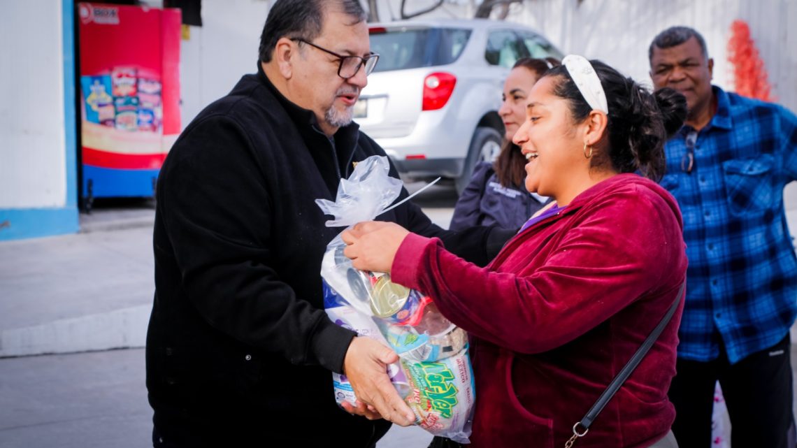 Entrega DIF Tamaulipas dotaciones alimentarias a más de 2,800 migrantes en la frontera del estado